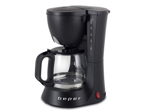 Beper bc.060 kaffebryggare 600 ml svart
