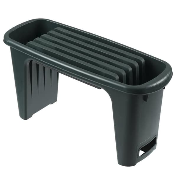 nature 2-in-1 gardening stool grön