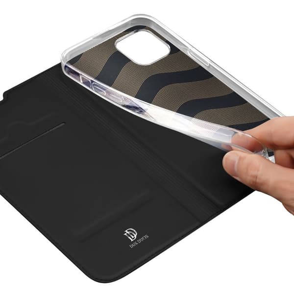 Dux Ducis Skin Pro Holster Flip Cover iPhone 14 Plus Sort