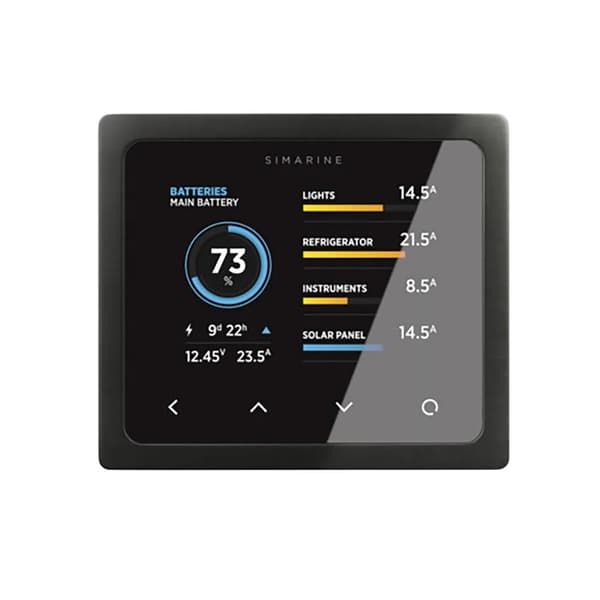 Simarine Pico avanceret batterimonitor sort