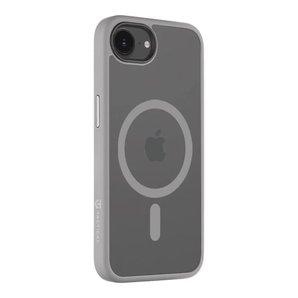 Taktinen hyperstealth iPhone 16e -kotelo vaaleanharmaa