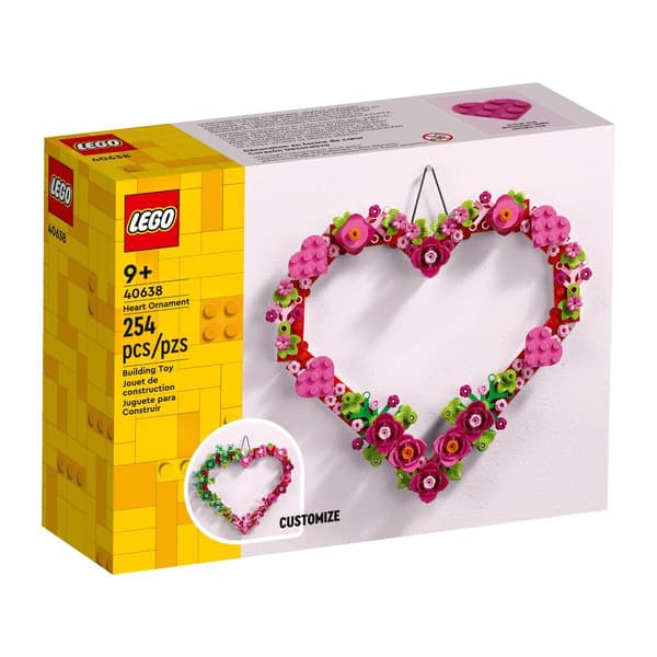 LEGO Hjertevedhæng 40638