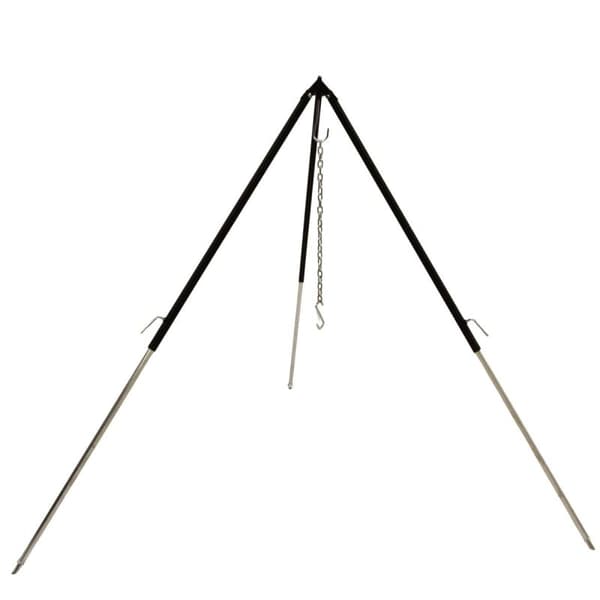 Ambiance justerbar tripod stativ sort/sølv 150 cm