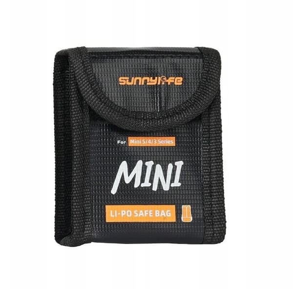 Sunnylife N5P-DC083-1 brandsikkert batteri etui til DJI Mini 5, 4, 3 Pro og Mini 3