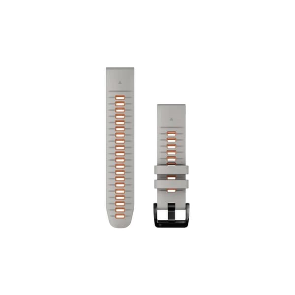 Garmin quickfit 22 armbånd silikon grå/orange