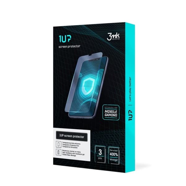 3MK 1up skærmbeskyttelse til iPhone 17 Pro Max, 3-pak