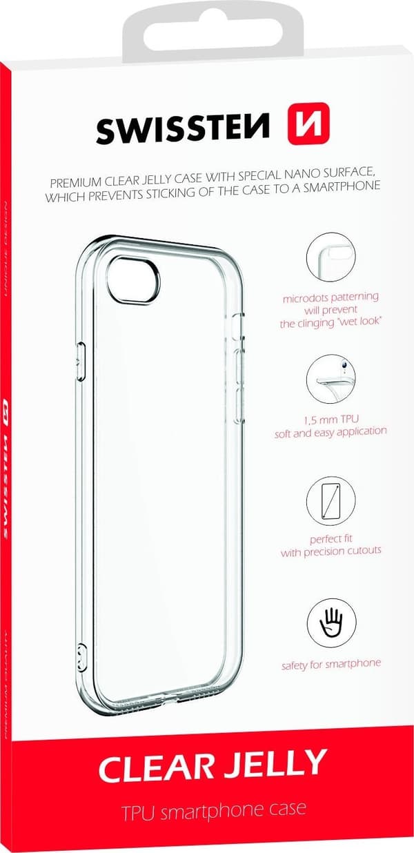 Swissten clear jelly case Transparent