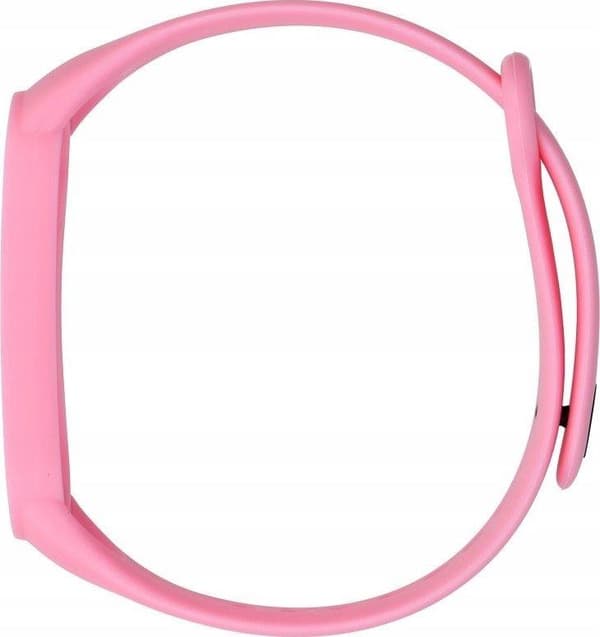 OEM silikonearmbånd til Xiaomi Mi Band 5 / 6 / 7 rosa