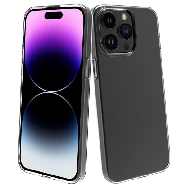 Muvit Recycletek Transparent iPhone 15 Pro Max Cover