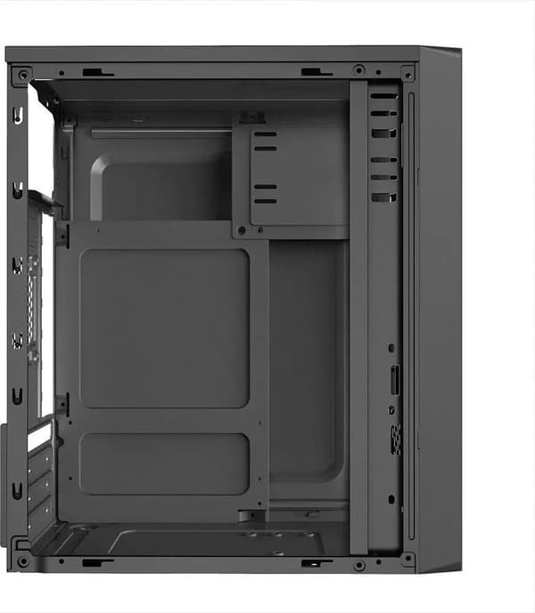 1stcool mc-step4-au-usb3 musta micro ATX PC-kotelo