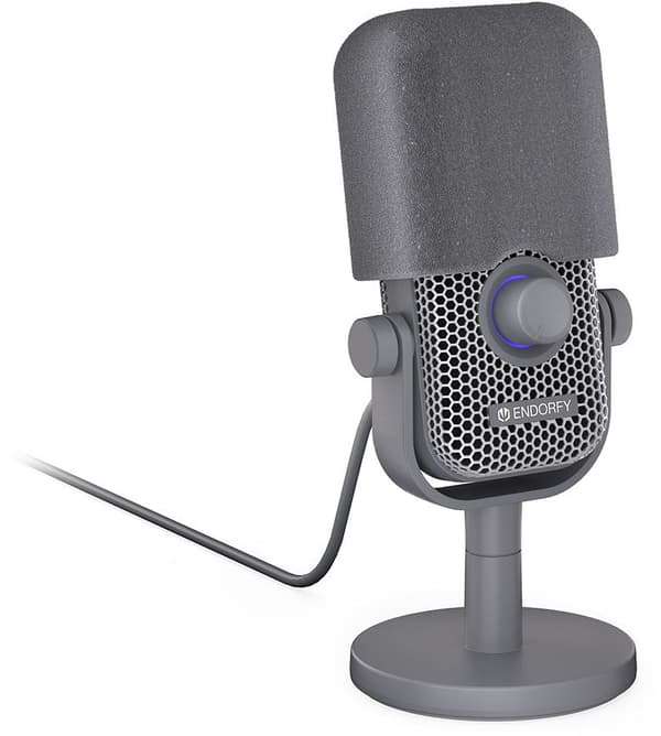 Endorfy Solum Voice S Alt Harmaa USB-C Mikrofoni