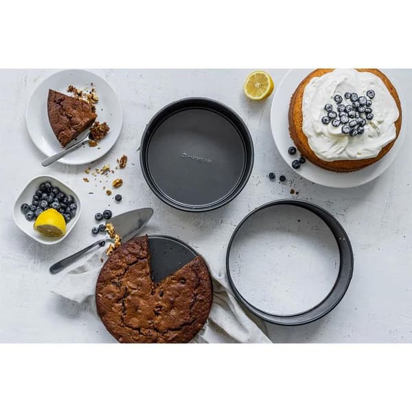 Aster Kitchencraft Masterclass - Non-Stick Kageform Sæt (2 Stykker) grå