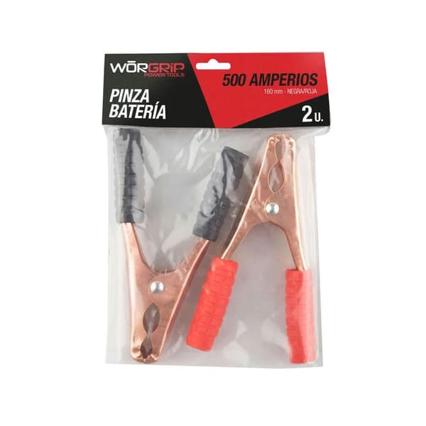 Worgrip Akkuklemmari 500A 160mm Musta