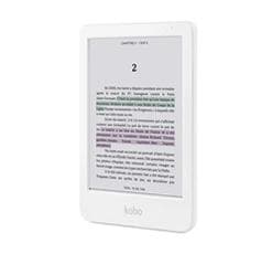 Kobo Clara e-læser 6 tommer, hvid, 16 GB