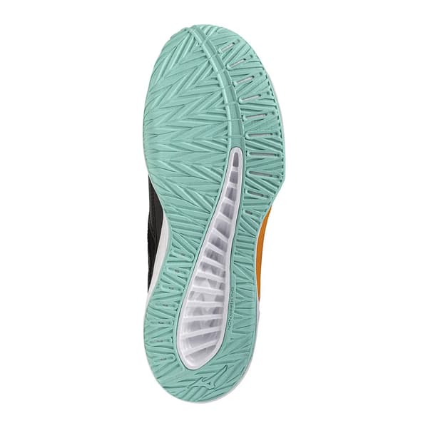 Mizuno thunder blade z mid indendørssko sort/orange