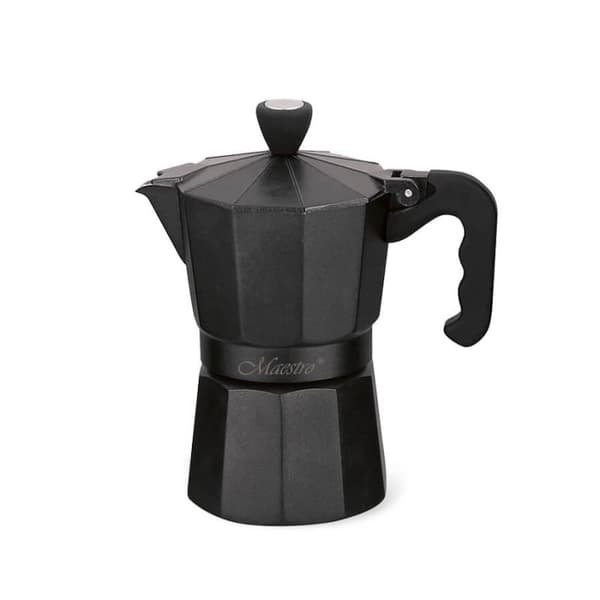 Maestro mr-1666-3-black 3 koppar kaffebryggare
