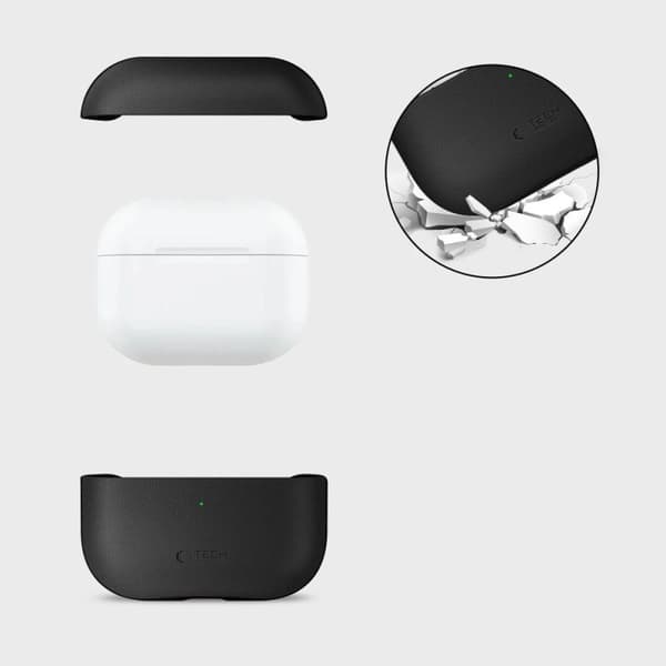 Tech-Protect NaturalFit nahkakuori musta