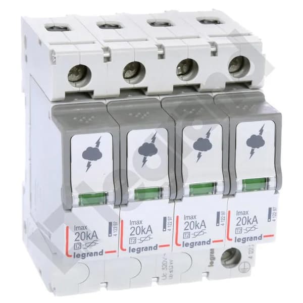 Legrand Ylijännitesuojain 4P 20kA