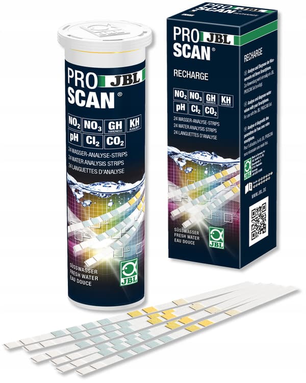 JBL ProScan Recharge vandteststrips x24