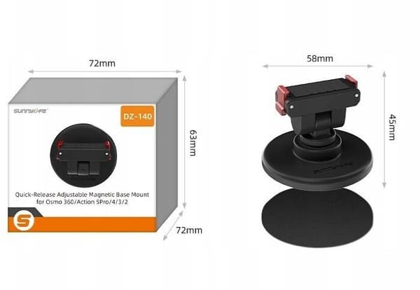 Sunnylife DZ-140-D Magnetisk Hurtigmontering til DJI Osmo