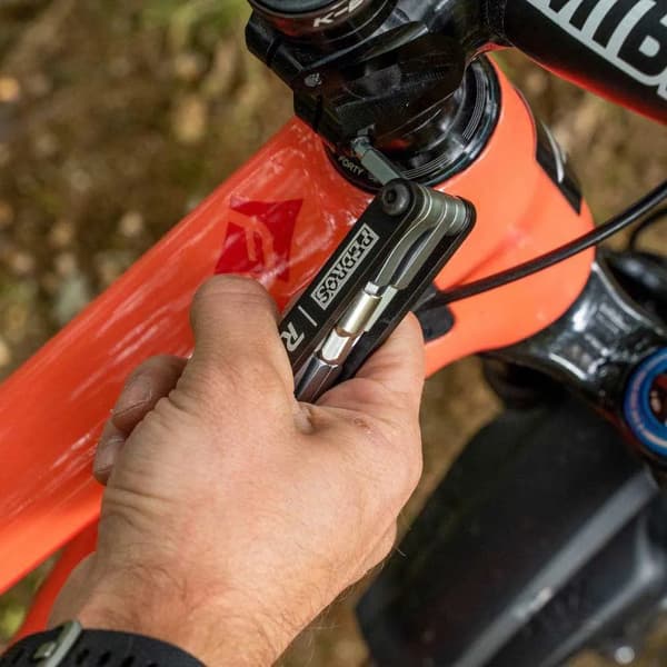 Pedro's rx micro-10 sølv multitool