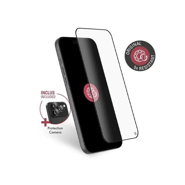 Force Glass fgog 2.5d skærmbeskyttelse til iPhone 17 Pro, 100% genanvendt glas