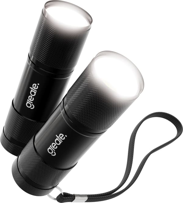 greate mini ficklampa 175 lumen 2 pack