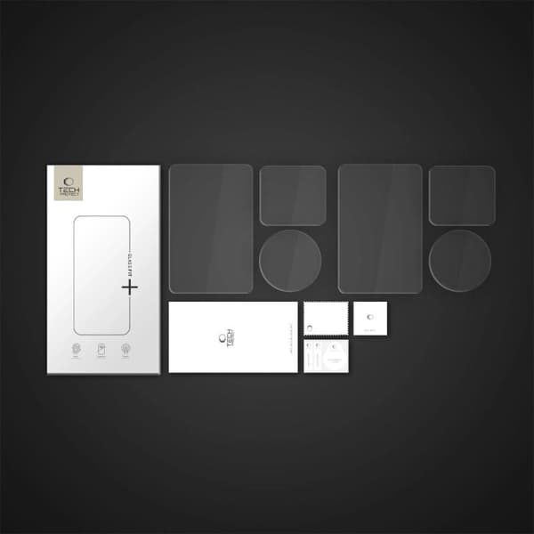 Tech-Protect Glass Fit+ Läpinäkyvä 2-pakkaus