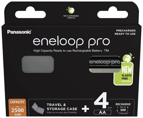 Panasonic Eneloop Pro AA 2500 mAh
