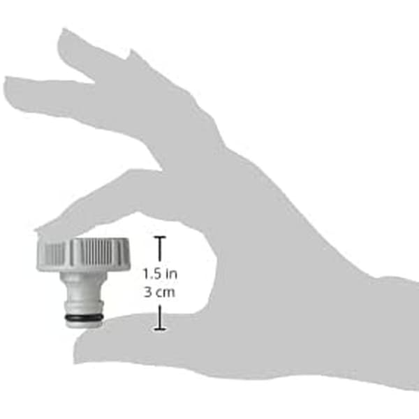 Gardena tap adapter grå
