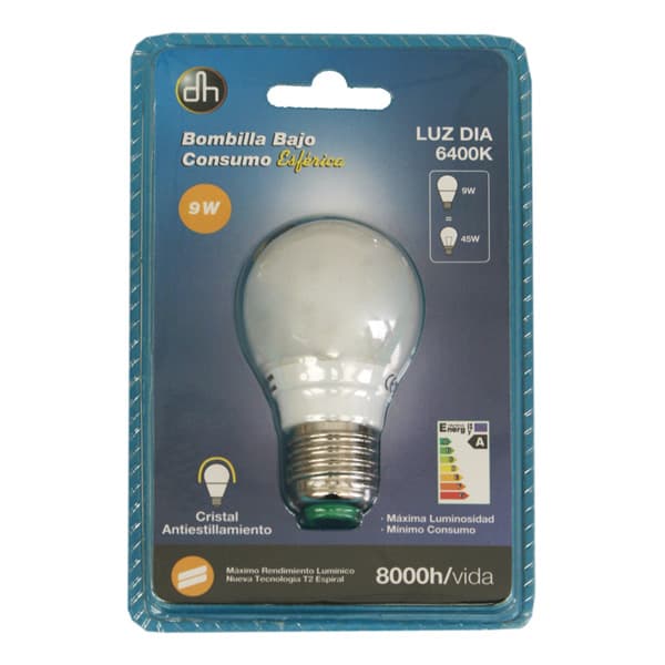 Electro DH g45 LED-lamppu E27 9W lämmin valkoinen