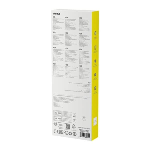 Baseus Smooth Writing 2 stylus hvid med LED-batteriindikator