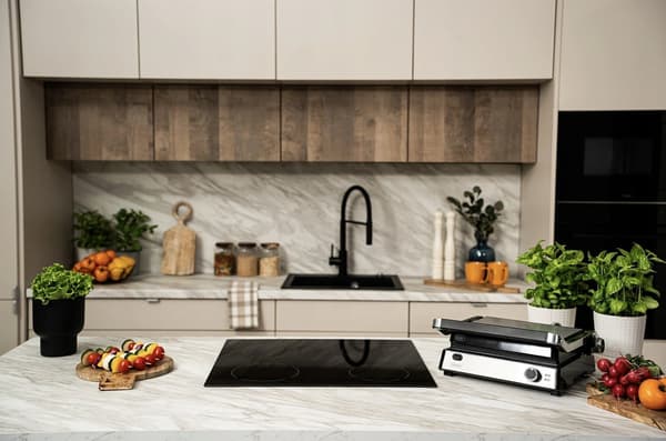Kernau KSG 251 S elektrisk grill 2000W rustfrit stål/sort