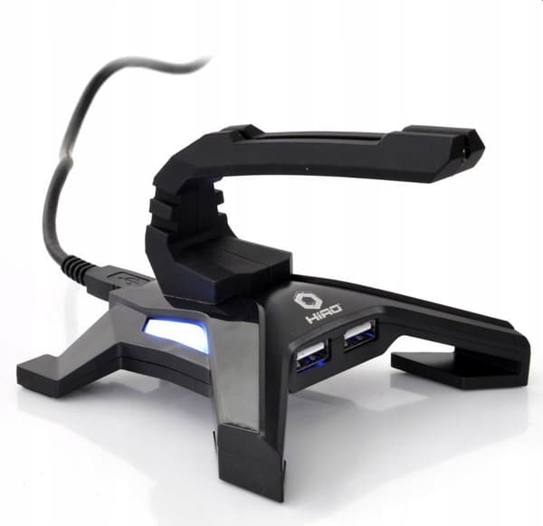 HIRO Atlas Bungee USB-hubilla ja LED-valaistuksella
