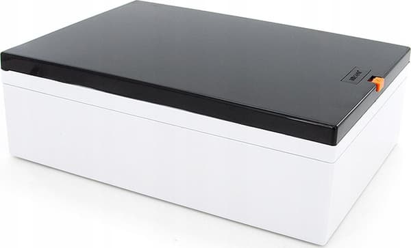 els-elektroteknik 1x12 sort modulær tavle