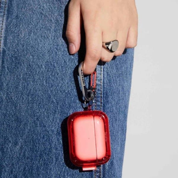 Skinarma Saido etui til AirPods Pro 2 mørkeblå