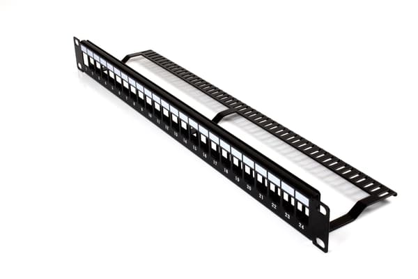 lapara vacio 24 porte slim utp sort