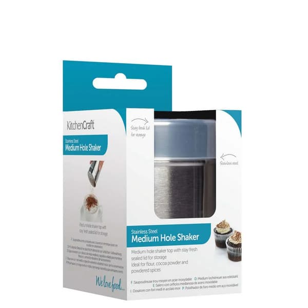Craft sugar shaker i rostfritt stål