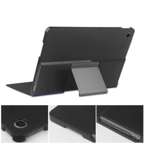 Tech-Protect SmartCase musta Lenovo Tab Plus:lle