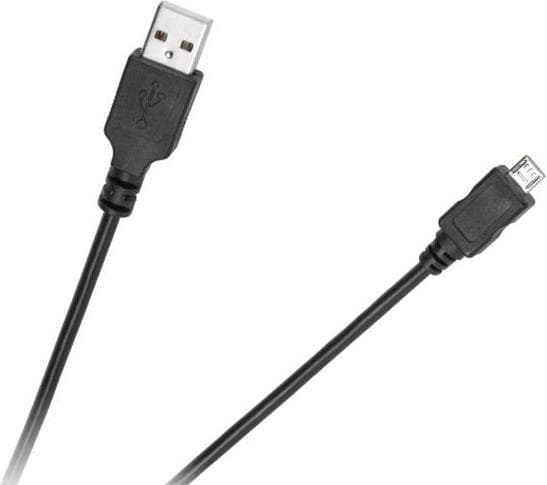Cabletech Laadukas USB-kaapeli musta 1,8 m