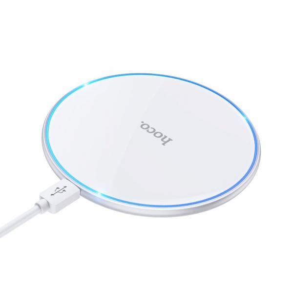 Hoco CW6 Pro trådlös laddare 15W vit