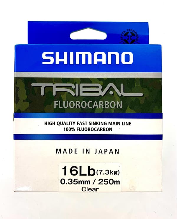 Shimano Tribal Carp Fluorocarbon 250m Harmaa