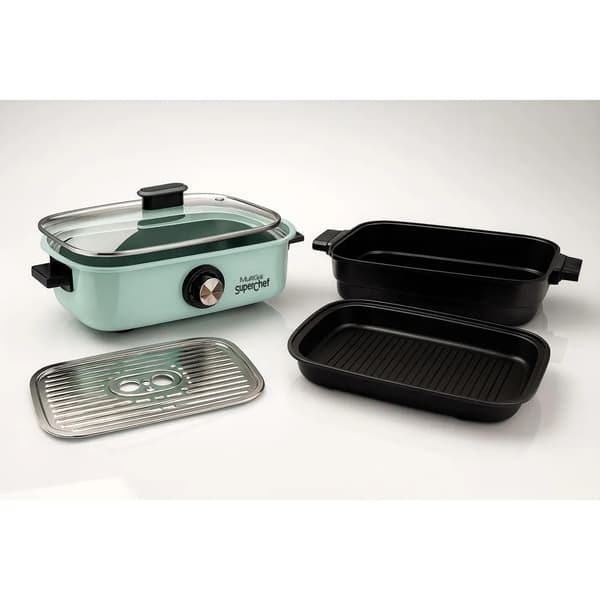 superchef MG720 elektrisk grill 1700W Silver