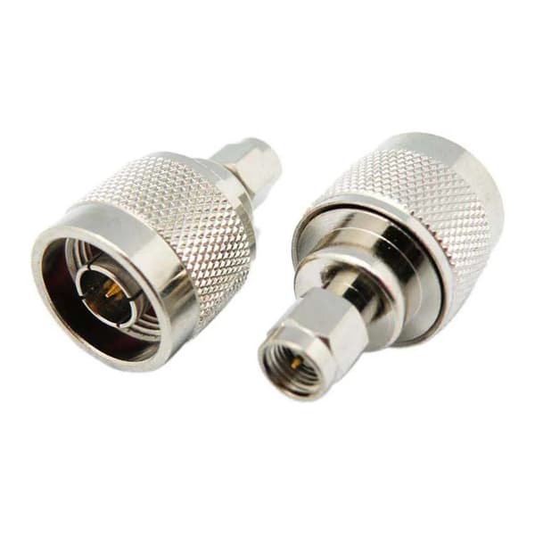 Euroconnex SMA Connector Han Han Sølv