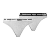 PUMA string alushousut 2-pakkaus harmaa/musta