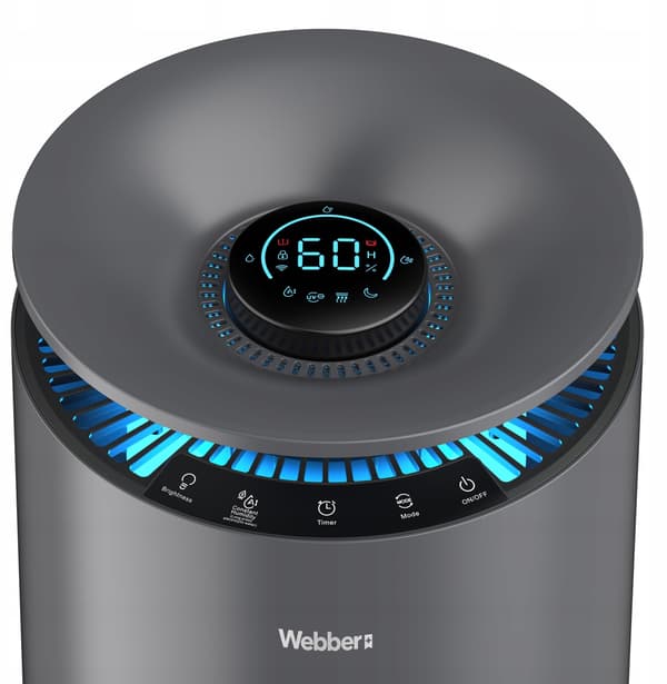 Webber EH9004 Luftfuktare Taupe 8L