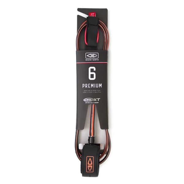 Ocean & Earth One-XT Surfboard Leash 7'0'' Svart