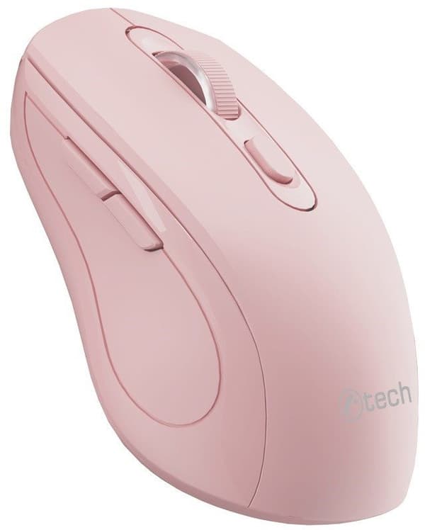 C-Tech wlm-12pk trådlös mus 1600dpi rosa