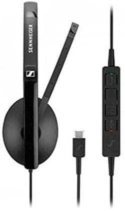 Sennheiser ADAPT 130 USB-C II monaural headset i sort