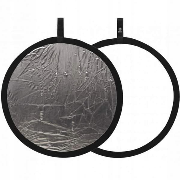 glareone bounce board 2w1 110cm med fleksibel ram og bærepose